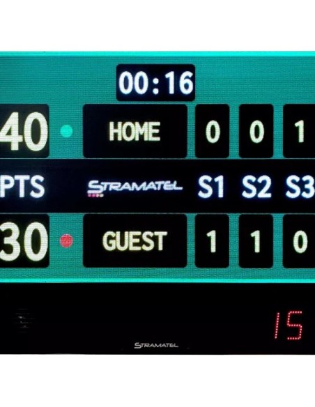 SL Video Scoreboard – 3-in-1 LED sporto rezultatai ir video sistema