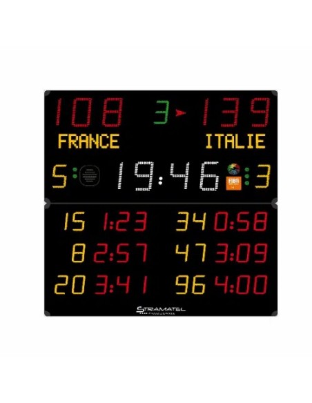 Scoreboard 452 MB 3104 – profesionali multisporto LED švieslentė