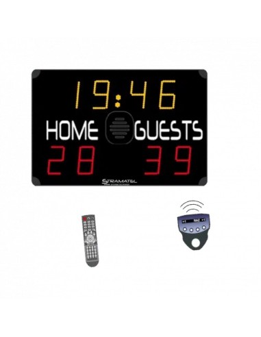Scoreboard 452 ME 800 – belaidė multisporto LED švieslentė