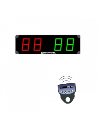 Scoreboard 452 ME 400 Easycontrol – kompaktiška vidaus LED švieslentė