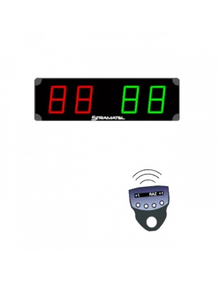 Scoreboard 452 ME 400 Easycontrol – kompaktiška vidaus LED švieslentė