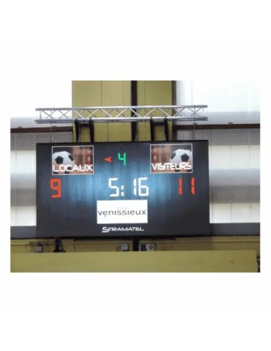 LED vaizdo ekranas – Stramatel vidaus sporto rodmenys ir reklamos sprendimas