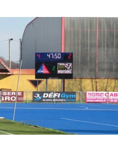 Outdoor LED video screen