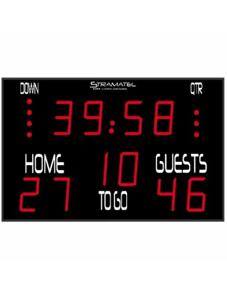 452 FRA US švieslentė – amerikietiško futbolo LED švieslentė