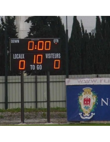 452 FRC US švieslentė – amerikietiško futbolo lauko LED sistema