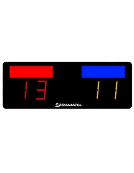 452 PEL 400 pelota švieslentė – rezultatų rodymas