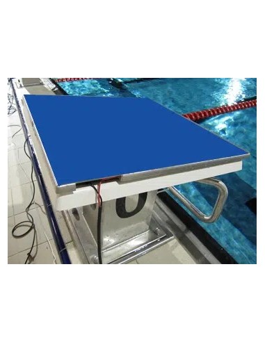 Aquafalse klaidingo starto aptikimo sistema plaukimo varžyboms