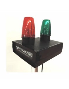 Įvarčio indikatorius ledo rituliui – LED signalinė sistema