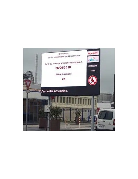 Pramoninis lauko vaizdo ekranas- video display