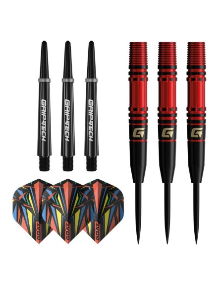 Strėlytės GOAT "ATHLETE RED" 90% Tungsten (23.5g)