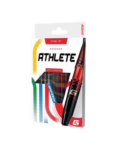 Strėlytės GOAT "ATHLETE RED" 90% Tungsten (23.5g)