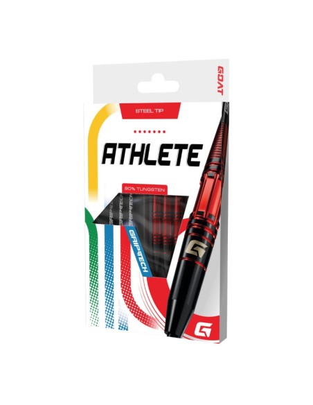 Strėlytės GOAT "ATHLETE RED" 90% Tungsten (23.5g)