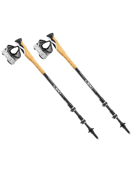 Nordic walking poles LEKI "Cross Trail Lite Carbon" (90-135 CM)