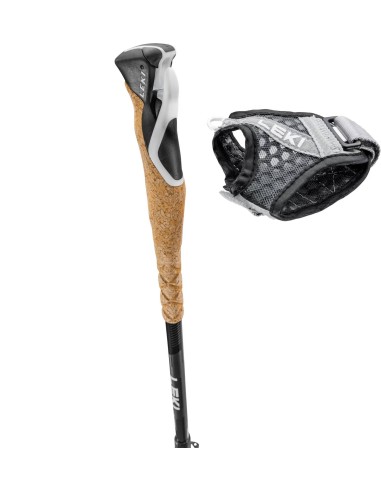 Šiaurietiško ėjimo lazdos LEKI  "Cross Trail Lite Carbon" (90-135 CM)