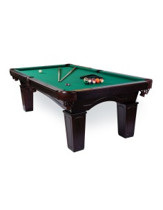 Pulo stalas Texas 8' pėdų (245x145cm) žalias audinys, su komplektacija 2