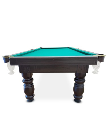 Pulo stalas Elegant 8' pėdų (245x145cm) žalias audinys, su komplektacija