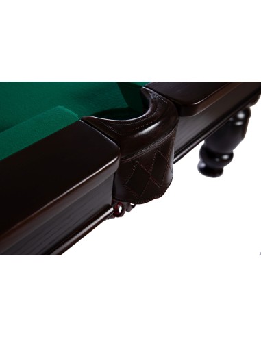 Pulo stalas Arizona 8' pėdų (245x145cm) žalias audinys, su komplektacija