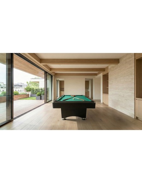 Pulo stalas Bilaro Eliminator II 8 pėdų, juodos spalvos