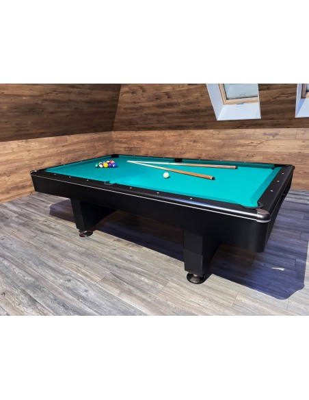 Pulo stalas Bilaro Eliminator II 9 pėdų , juodos spalvos