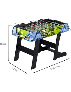Futbolo stalas Bilaro Foldy Match 2