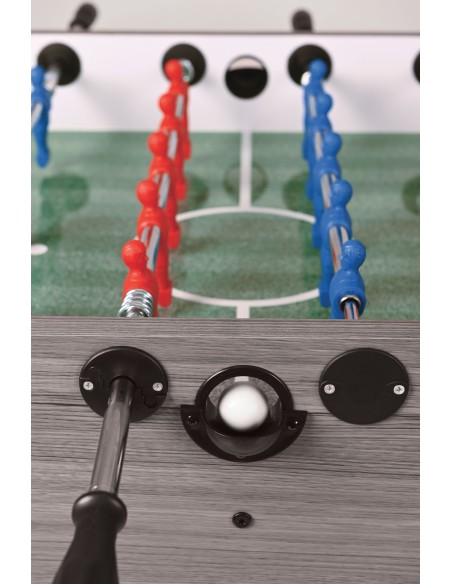 Futbolo stalas Garlando F-100, pilkas ąžuolas, teleskopiniai strypai