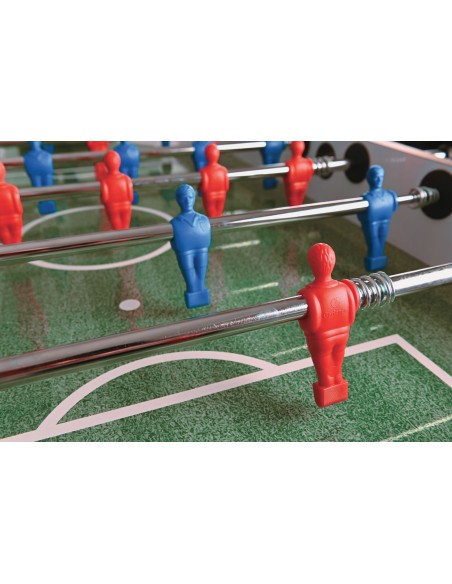 Futbolo stalas Garlando F-100, pilkas ąžuolas, teleskopiniai strypai