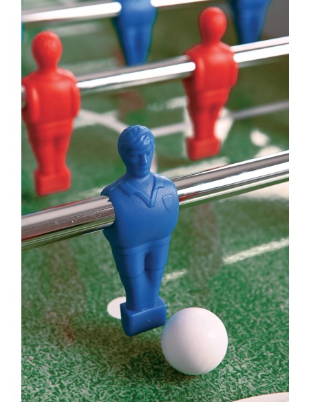 Futbolo stalas Garlando F-100, pilkas ąžuolas, teleskopiniai strypai