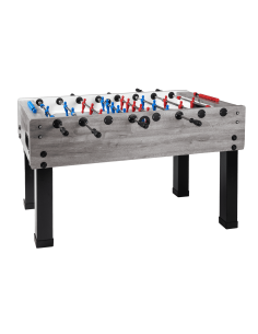 Futbolo stalas Garlando G-500, teleskopiniai strypai, pilkas ąžuolas