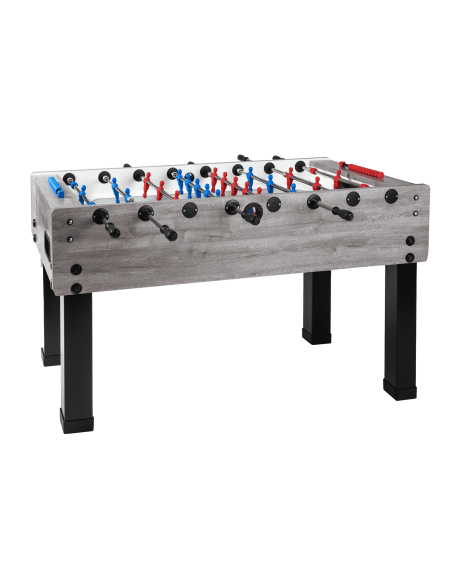 Futbolo stalas Garlando G-500, teleskopiniai strypai, pilkas ąžuolas