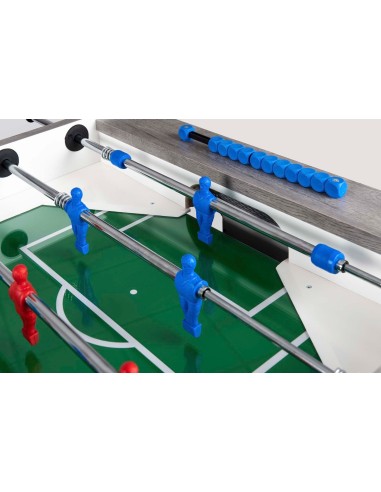 Futbolo stalas Garlando G-500, teleskopiniai strypai, pilkas ąžuolas