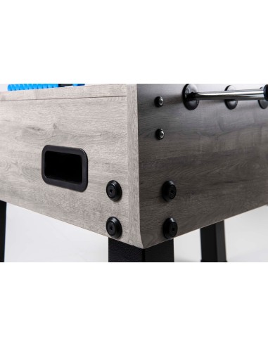 Futbolo stalas Garlando G-500, vientisi strypai, pilkas ąžuolas