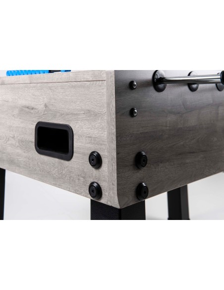 Futbolo stalas Garlando G-500, vientisi strypai, pilkas ąžuolas