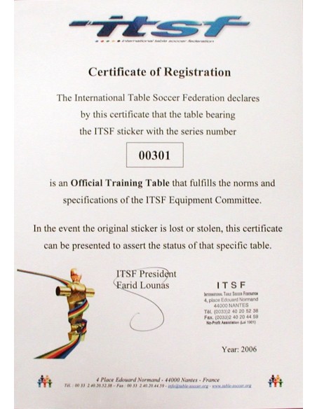 Futbolo stalas Garlando Pro Champion