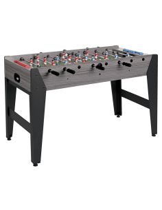 Futbolo stalas Garlando F-zero, pilkas ąžuolas, teleskopiniai strypai