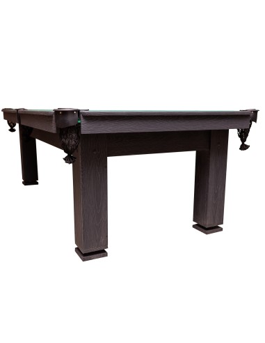 Pulo stalas Fort 7' pėdų (230x130cm) žalias audinys, su komplektacija