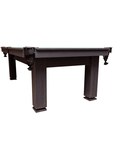 Pulo stalas Fort 8' pėdų (245x145cm) žalias audinys, su komplektacija