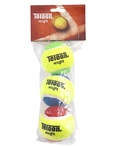Lauko teniso kamuoliukai  TELOON (3 vnt.)