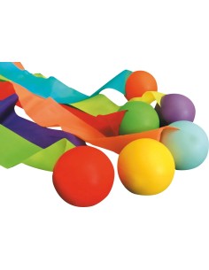 Skraidantys kamuoliukai  su uodegėlėmis SPORDAS „Set of 6 Tail Balls“  (6 vnt.)