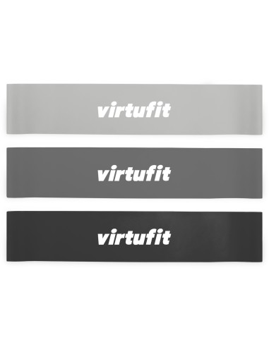 Pasipriešinimo gumų (Kilpų) rinkinys VIRTUFIT (3 vnt.)