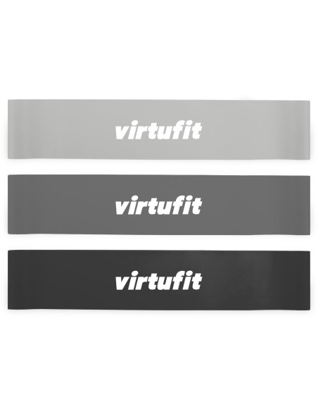 Pasipriešinimo gumų (Kilpų) rinkinys VIRTUFIT (3 vnt.)