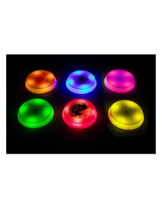 LED apšviestos balansinės salelės su skystu užpildu  (6 vnt.)