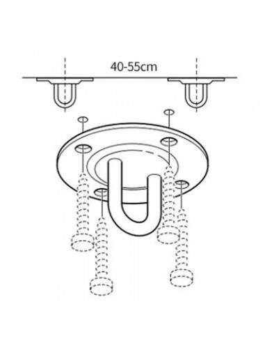 Universal holders Amaya (2 pcs)