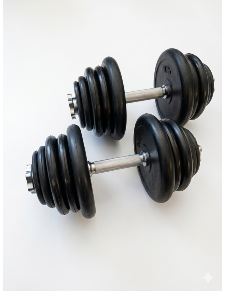 Surenkamas hantelis 25kg