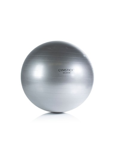 Gimnastikos kamuolys GYMSTICK Fitness Ball 65 cm, pilkas