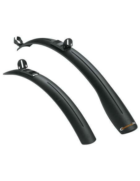 Sparnai SKS BEAVERTAIL XL 26"-28" juodi