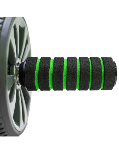 Pilvo preso volelis TUNTURI Pro Exercise Wheel Deluxe, su kelių pagalvėle
