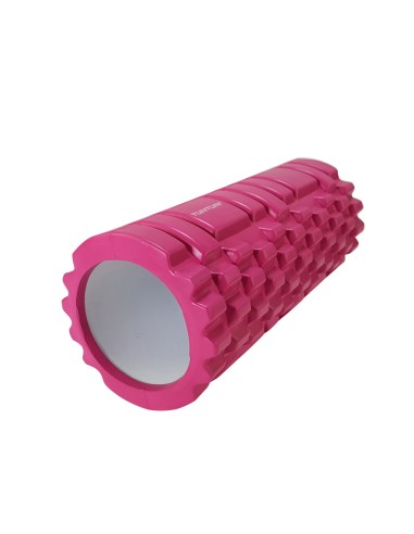 Masažinis volelis TUNTURI jogos putplasčio tinklelio volelis 33 cm, rožinis