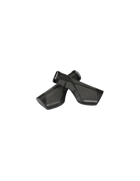 Apykaklė GIANT ERGO MAX LOCKON GRIP BLACK/GRAY, juoda