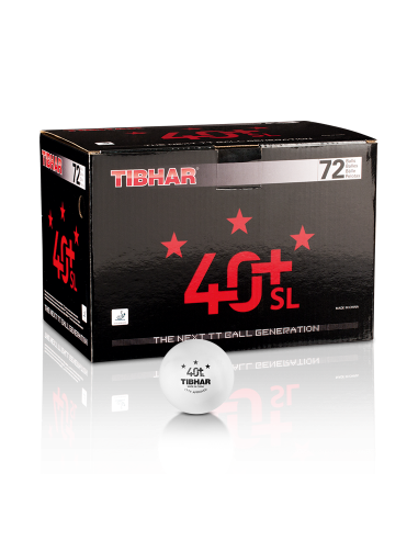 Stalo teniso kamuoliukas TIBHAR 40+ SL