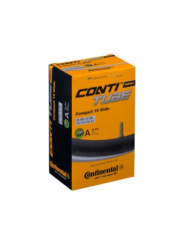 Vidinė kamera: Continental Tube Compact 16 Wide, automobiliams 50/62-305